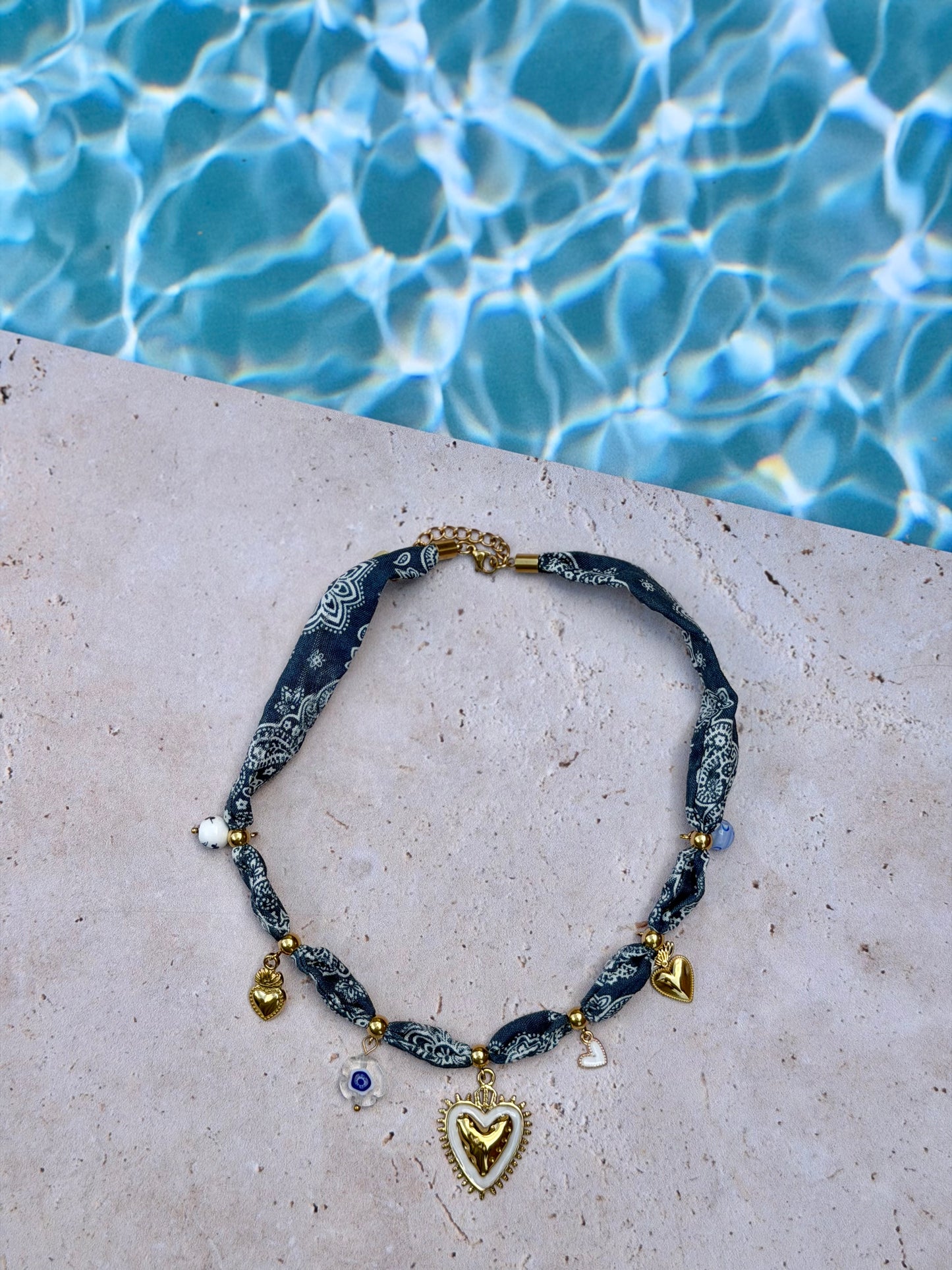 Collier Bandana Jean đź’™
