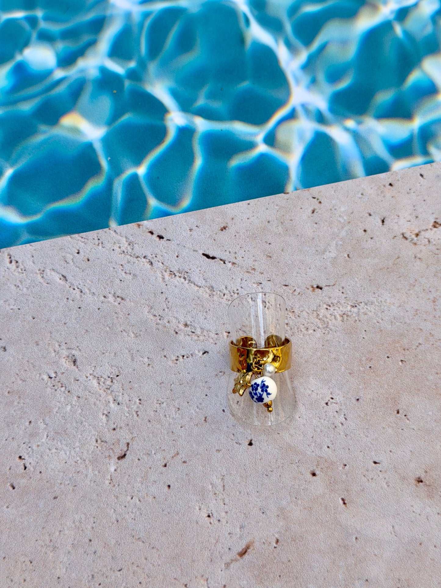 Bague Porcelaine 🔵