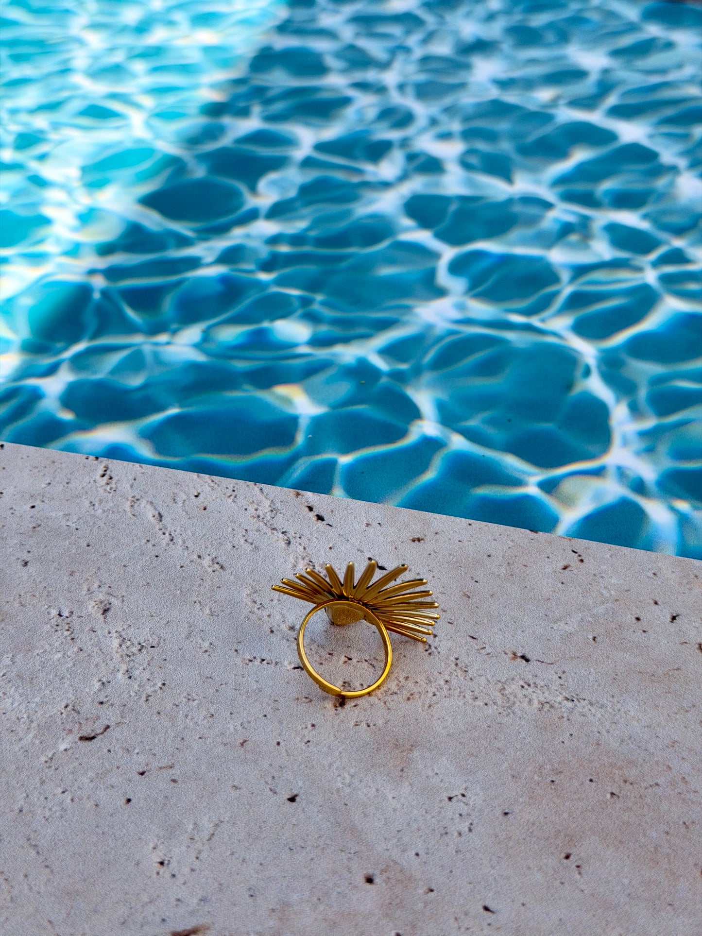 Bague Perle solaire