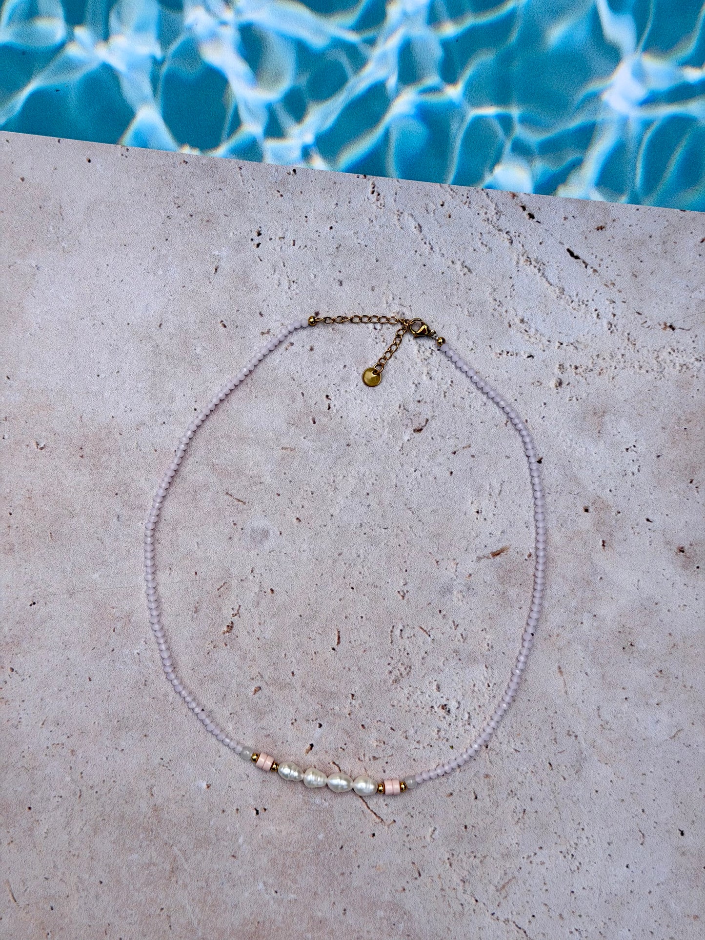 Collier Chroma rose đ