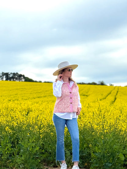 Gilet Fleuri