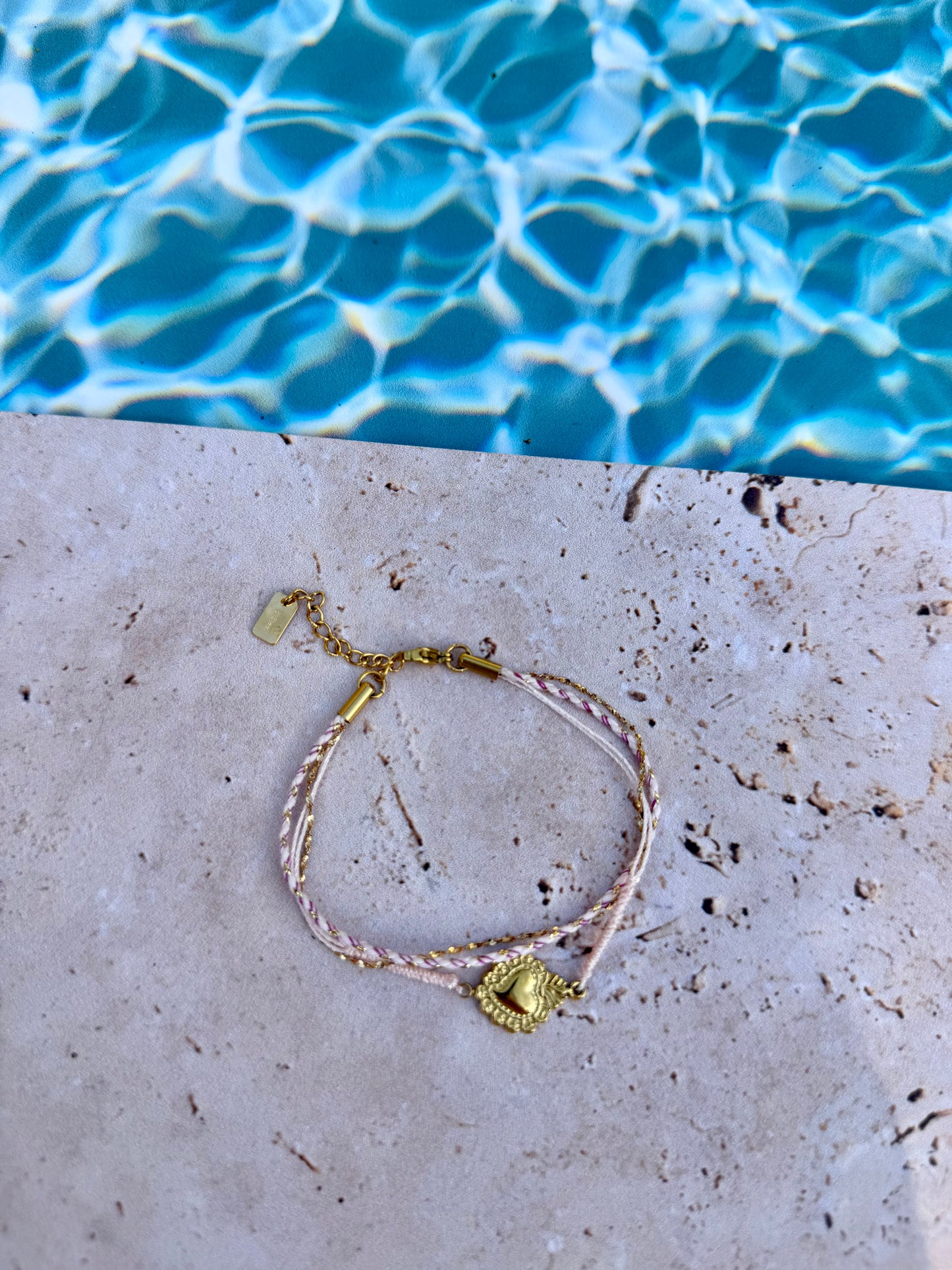 Bracelet Ex-voto rose