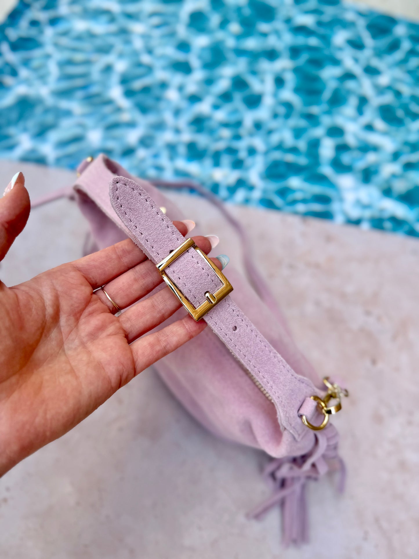 Sac Franges rose 💝