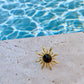 Bague Soleil brun