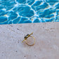 Bague Soleil marbré