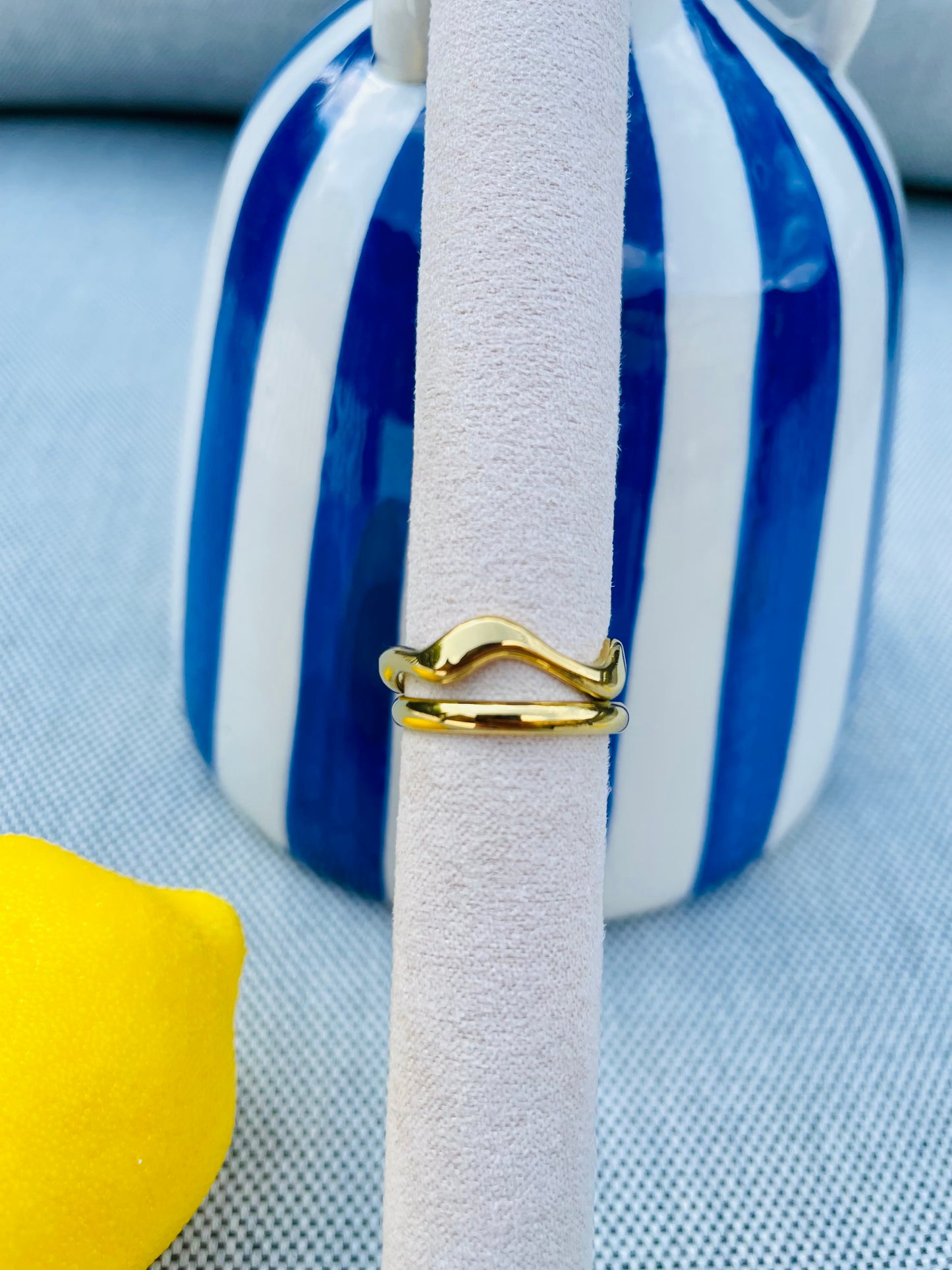 Bague Symbiose gold 🟡