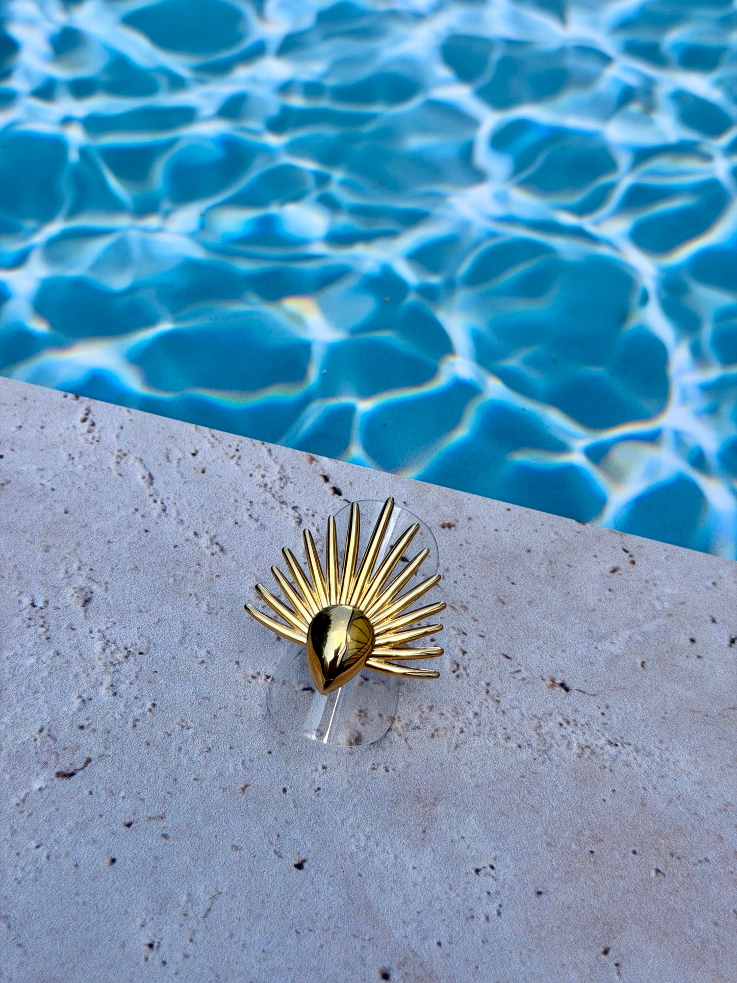 Bague Perle solaire