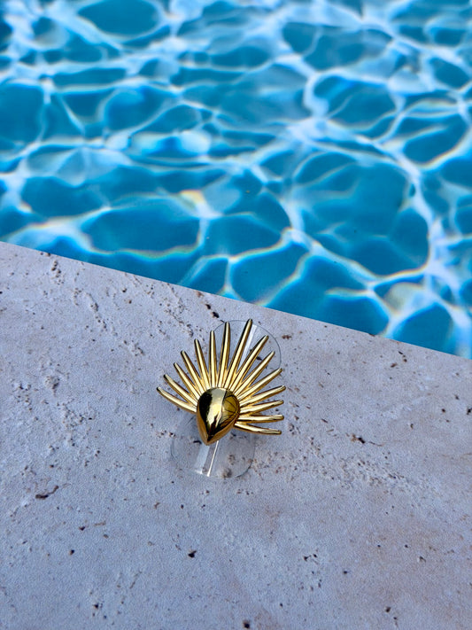 Bague Perle solaire