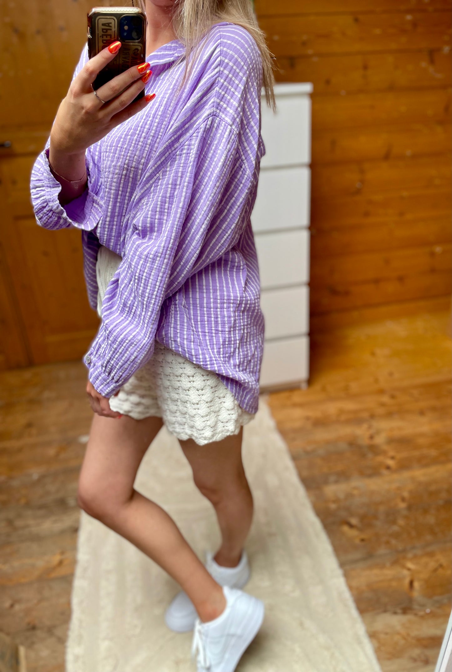 Chemise Lilas