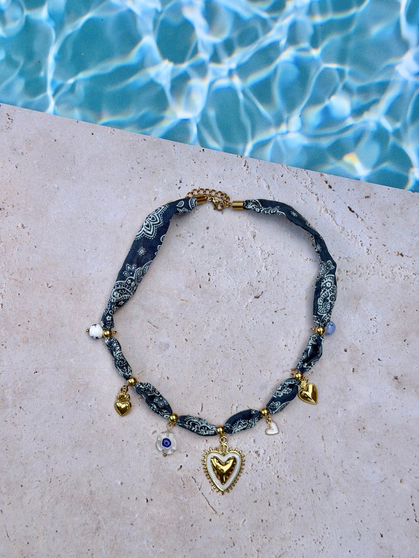 Collier Bandana Jean 💙