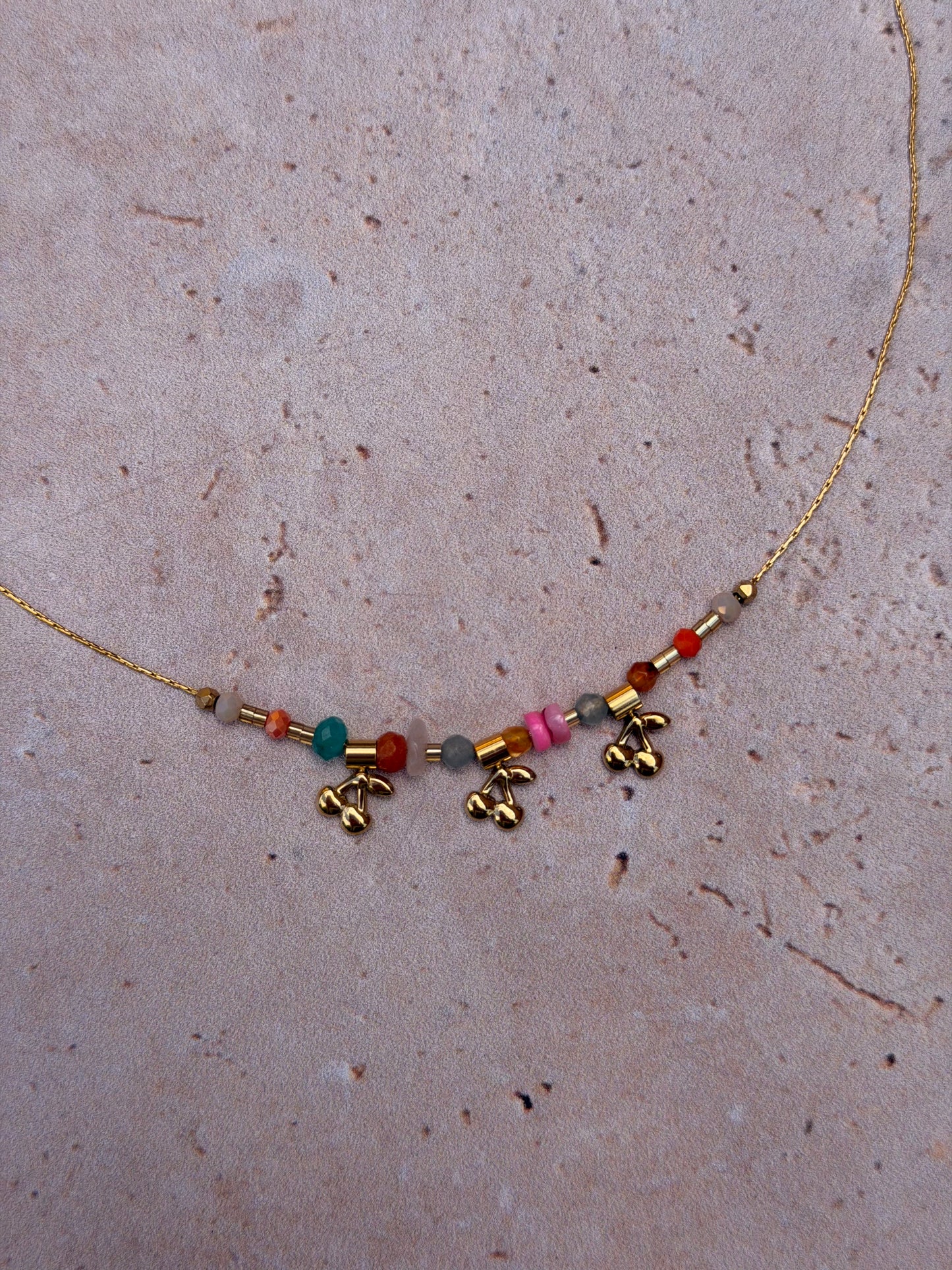 Collier Cerises multi 🍒